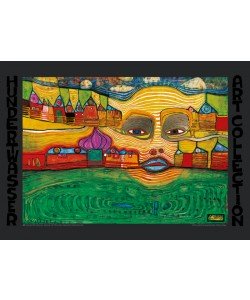 Friedensreich Hundertwasser, IRINALAND ÜBER DEM BALKAN