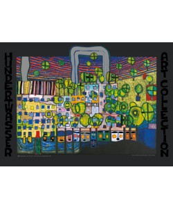 Friedensreich Hundertwasser, LÖWENGASSE - DIE DRITTE HAUT