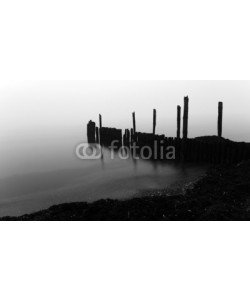 kentauros, Nebel an der Küste Rügens