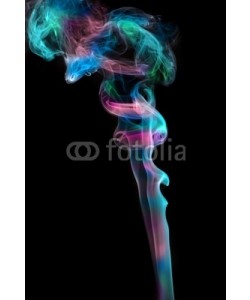Krzysztof Wiktor, colourful smoke