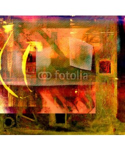 Laurin Rinder, Abstract oil on canvas