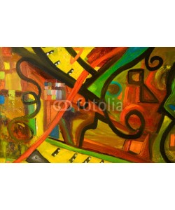 Laurin Rinder, Abstract oil painting