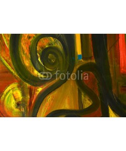 Laurin Rinder, Abstract oil painting