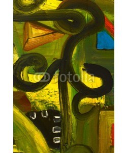 Laurin Rinder, Abstract oil painting