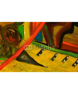 Laurin Rinder, Abstract oil painting