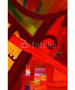 Laurin Rinder, Abstract oil painting