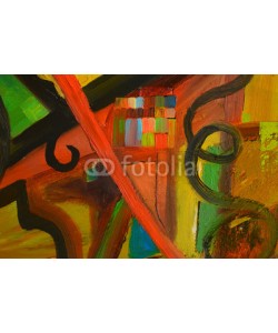 Laurin Rinder, Abstract oil painting