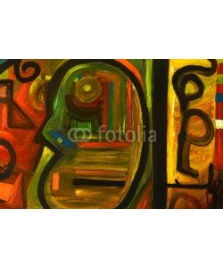 Laurin Rinder, Abstract oil painting