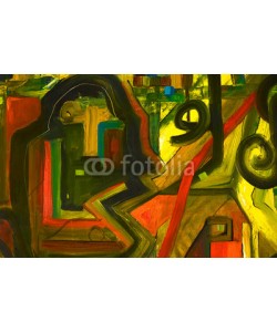 Laurin Rinder, Abstract oil painting