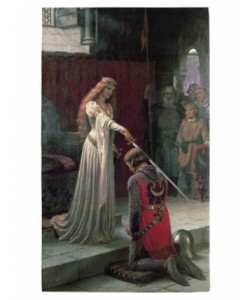 Edmund Blair Leighton, The Accolade, 1901