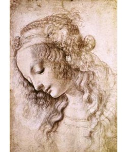 Leonardo da Vinci, Frauenkopf