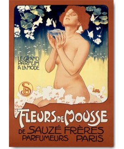 Leopoldo Metlicovitz, Fleurs de Mousse