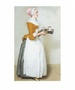 Jean-Étienne Liotard, GIRL WITH CHOCOLATE DRINKS