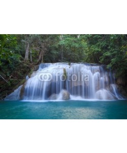lkunl, Erawan Waterfall in Kanchanaburi, Thailand