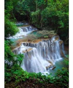 lkunl, Deep forest Waterfall, Kanchanaburi, Thailand