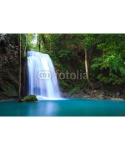 lkunl, Erawan Waterfall in Kanchanaburi, Thailand