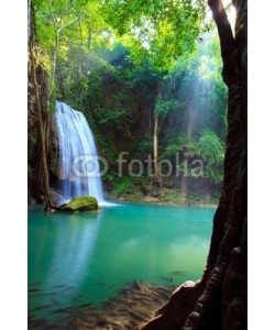 lkunl, Erawan Waterfall, Kanchanaburi, Thailand