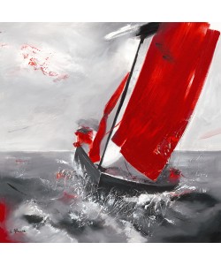 Lydie Allaire, Voile rouge