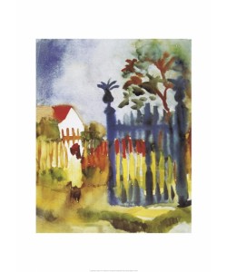 August Macke, Gartentor, 1916