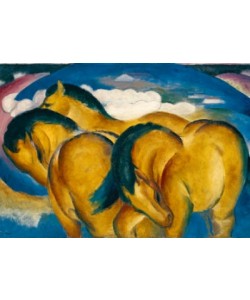 Franz Marc, Die kleinen gelben Pferde