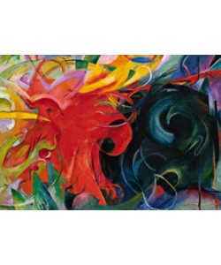 Franz Marc, Kämpfende Formen