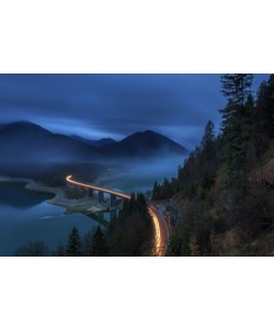 Markus Scholz, Sylvensteinspeicher bei Nacht