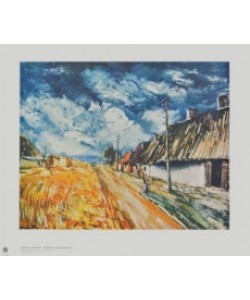 Maurice de Vlaminck, Hütten am Straßenrand
