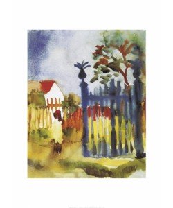 August Macke, Gartentor, 1915
