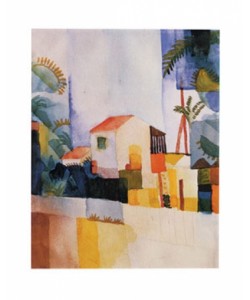 August Macke, Weißes Haus