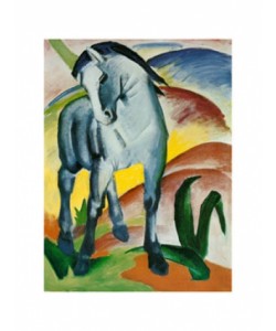 Franz Marc, Blaues Pferd I - Monaco