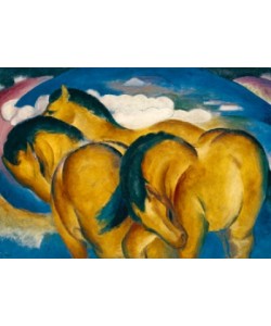Franz Marc, Die kleinen gelben Pferde