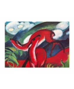 Franz Marc, The red Deer