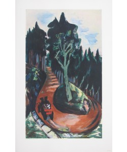 Max Beckmann, Wegkehre im Schwarzwald