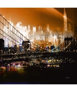Mereditt.f, Brooklyn Bridge by Night