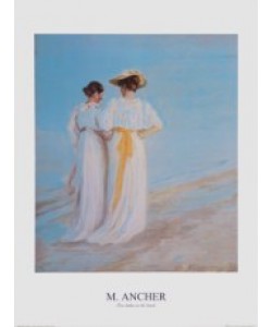 Michael Peter Ancher, Zwei Damen am Strand