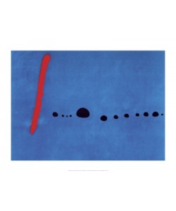 Joan Miro, Bleu II