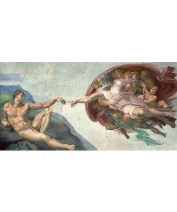 MICHELANGELO BUONARROTI, Die Erschaffung des Adams