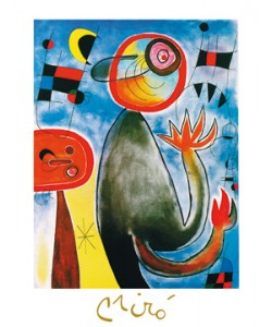 Joan Miro, Les echelles en roue