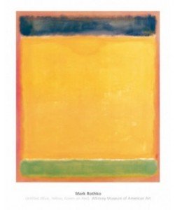 Mark Rothko, Untitled (Blue, Yellow, Green, Red)