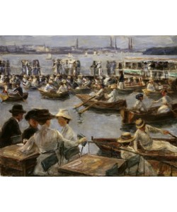 Max Liebermann, An der Alster in Hamburg