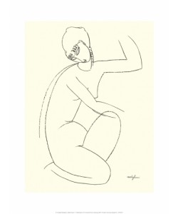 Amedeo Modigliani, Nude Study 1