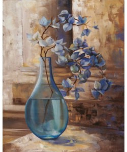 L. Montillio, Blue Glass Still I