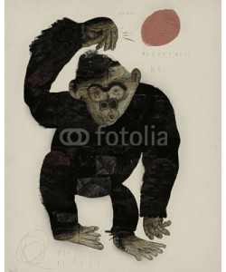 moypapaboris, Ein Affen-Basketballspieler