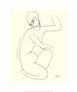 Amedeo Modigliani, Nude Study 1