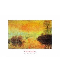 Claude Monet, Le coucher du soleil la Seine