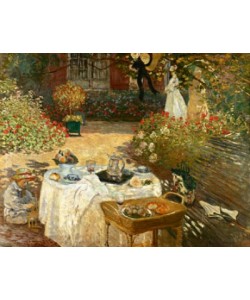 Claude Monet, The Luncheon: Monet \'s Garden at Argenteuil