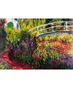 Claude Monet, Seerosen & Japanische Brücke