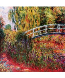 Claude Monet, Seerosen & Japanische Brücke