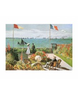 Claude Monet, Terazza sul mare a Saint-Adresse