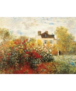 Claude Monet, The Artist \'s Garden at Argenteuil